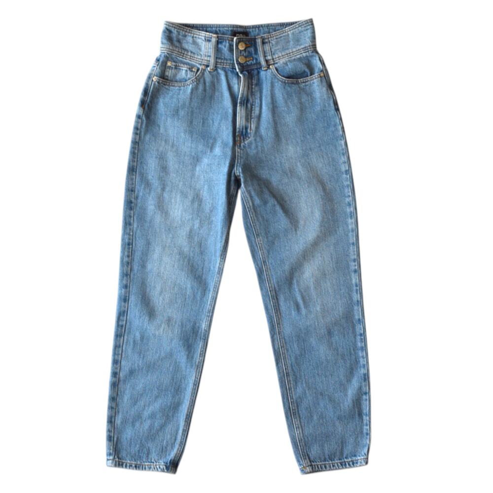BDG Ultra High Rise Baggy Jeans 27 Tapered Leg 100% Cotton